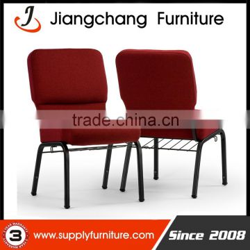 Popular Stylish Upholstery Fabric Church Chairs JC-E41