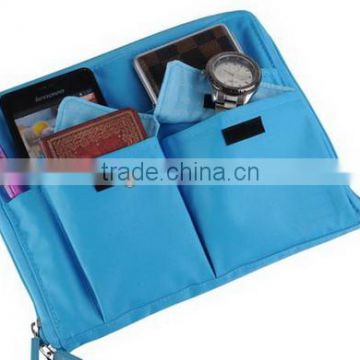 Fashionable low price simple design pu travel passport holder