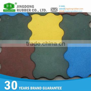Durable Using Rubber tile flooring prices