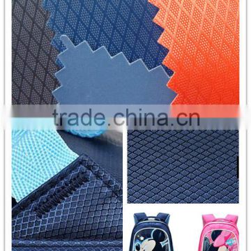 high quality plain polyester pvc coating fabric bag fabric