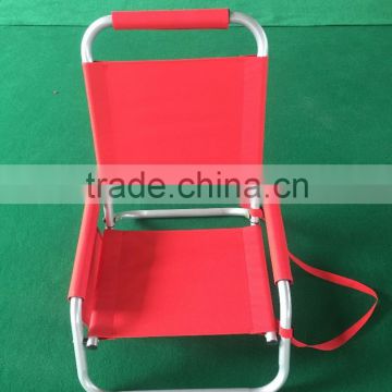 Portable hot sell collapsible low seat beach chair
