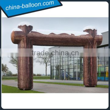 Inflatable winter arch for decoration advertising/ Christmas outdoor decoration