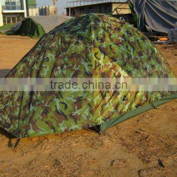 double layer outdoor camping tent with aluminum pole