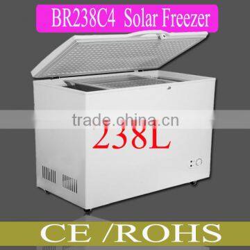 2014 DC Compressor BR238C4 Deep Chest Solar Fridge,Solar Freezer