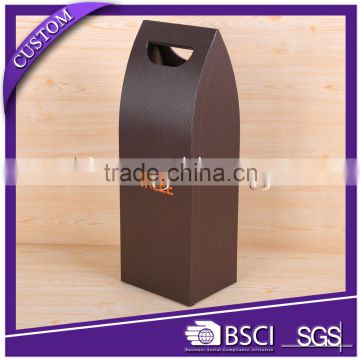 Wholesale brown cardboard gift boxes with handle