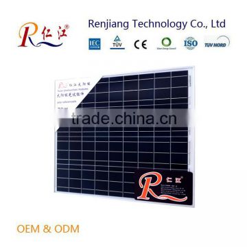 70W pv module poly solar panels 18v Voltage with high efficiency solar panels for sales