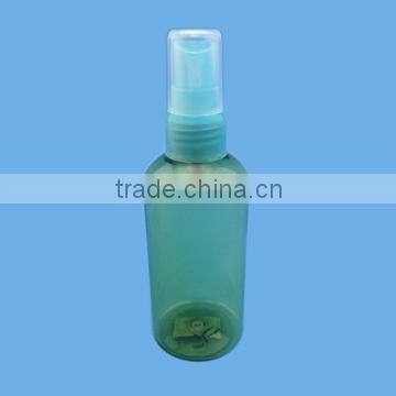 100ml empty tonic PET bottle skin care transparent transparent bottle skin freshener with sprayer