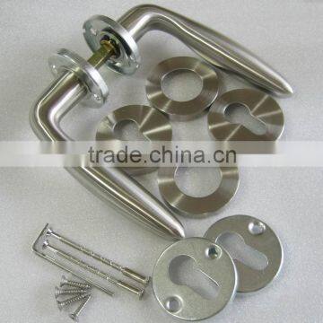 Hot sales stainless steel casting handle / door lever handle
