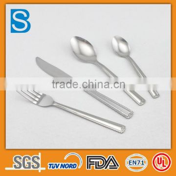 Stainless steel forged flatware