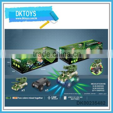 B/O military bump&go missile truck toys