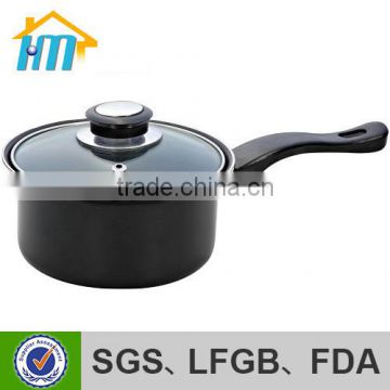 commercial 16cm carbon steel saucepan/milk pan