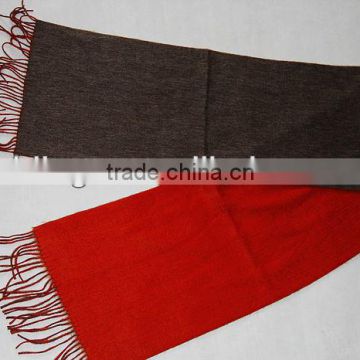 double side 100% cashmere scarf