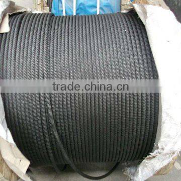 6 strands steel wire rope