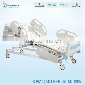 medical used electric turning icu motorised hospital bed
