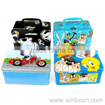 Rectangular Tin food box for kids