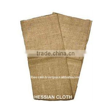 100% Natural Raw Plain Knitted Hessian Cloth / Jute Burlap Cloth