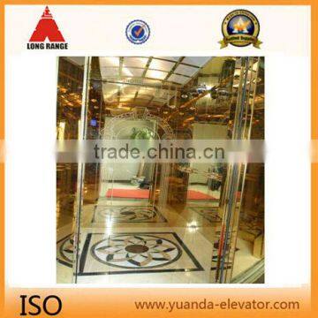 Yuanda professional luxury hotel passenger elevator