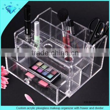 Custom Plexiglass Makeup Organizer