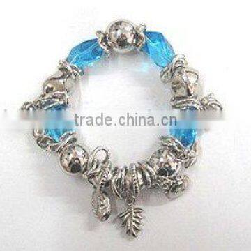 jewelry alloy feather cuff bracelet