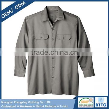 OEM Shanghai Workwear Supplier Coal Mining Work Shirt with Eco-friendly Material OEKO