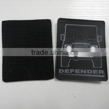 China supplier low price environmental soft custom 3d embossed pvc rubber patch