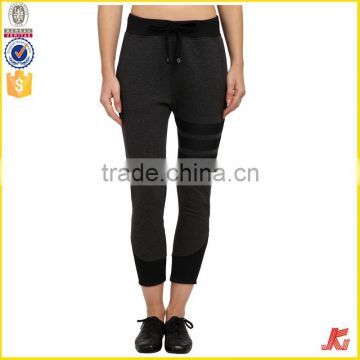 Patches women tight pants tube in black
