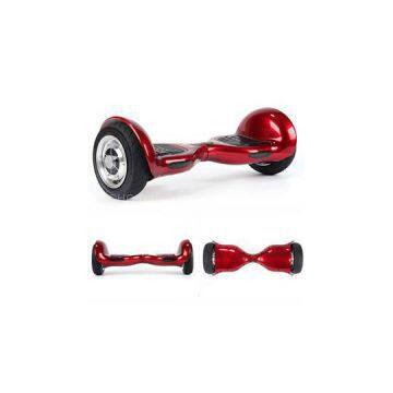 SELF-BALANCING SCOOTER 10 INCH HOVERBOARD WITH SAMSUNG CERTIFIED BATTERY(BLACK RED)