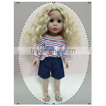 China journey pretty girl dolls vinyl doll factory