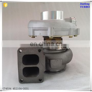 Cars spare parts turbocharger GT4594 turbo 3537840 3591077, 3531858 452164-5001S 8112921 used For Volvo Truck FH12 D12A engine