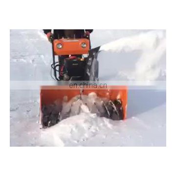 Sidewalk tractor / snow broom sweeper