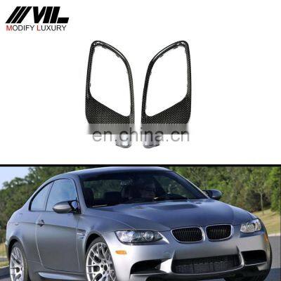 Carbon Fiber Front Hood Vents Air Dust for BMW E90 E92 E93 M3 Model 2018-2013