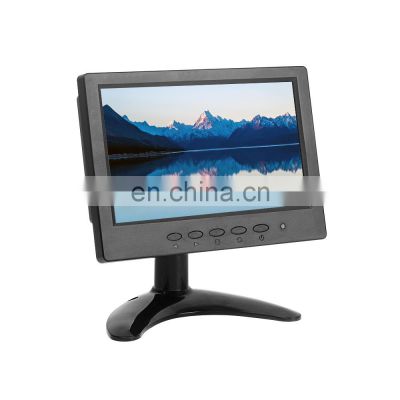 cheap 7 Inch LCD Display Monitor with High Resolution for bus and machine