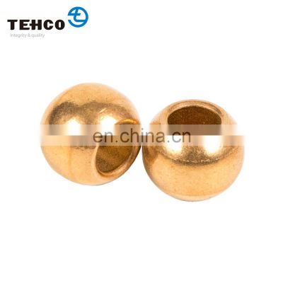 SAE841 Bronze Powder Spherical Oil Sintered Bushing Pressed in High Temperature and Pressure withstand Dry Condition for Machine