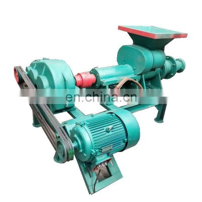 Mechanical small biomass charcoal bagasse wood coal sawdust briquette extruder forming press making machine