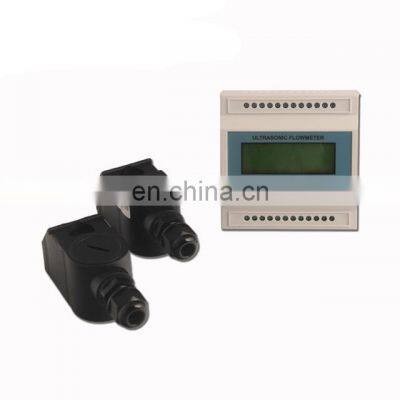 Taijia pipe ultrasonic flow meter ultrasonic flowmeter clamp on type ultrasonic water flow meter