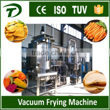 carrot chips vacuum frying machine