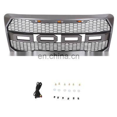 car body kits front upper radiator grille fit for ford f150 2013