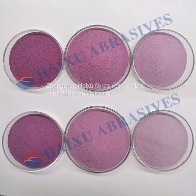 Pink corundum abrasive grain China manufacturer