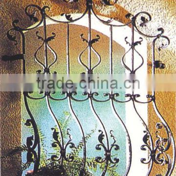 GYD-15WG004 decorative modern iron window grill color
