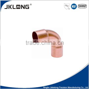 J9805 factory direct pricing copper 90 deg big R elbow for refrigerator and air conditioning