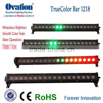 Best selling 18*12w Waterproof led light bar for christmas outdoor use