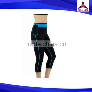neoprene slimming suit pant wight loss tight pant for women gilr lady