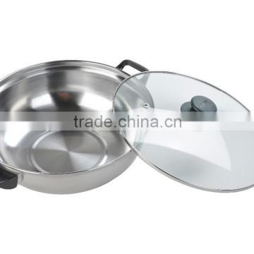 alibaba wholesale dropshipping 430 stainless steel sauce pot