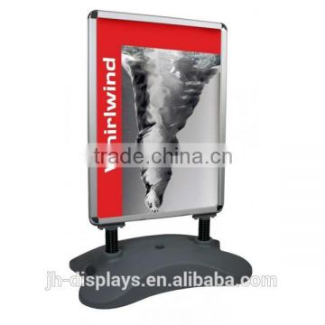Outdoor sign board .pavement boards
