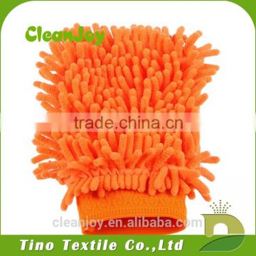 Microfiber car dust wash chenille mitt/glove                        
                                                Quality Choice