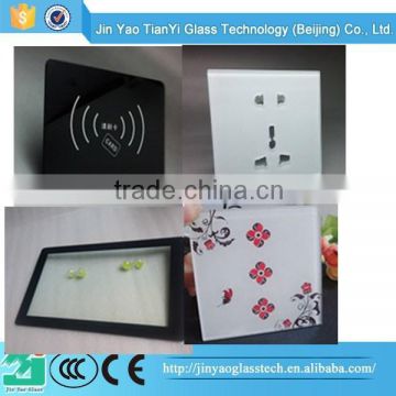 glass touch switch pane