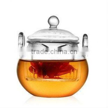 Popular best selling Handmade process pyrex glass teapot sets