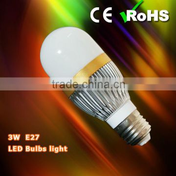 2016 saving bulb Rohs E27 3w LED Bulb Light.2 years warranty