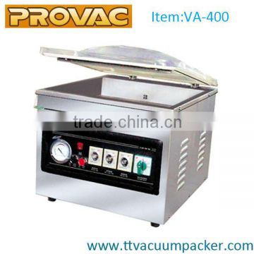 automatic food vacuum packing machine/desktop single chamber vacuum packaging machine