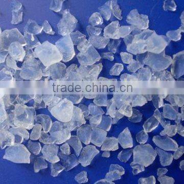 silica gel cat litter 1-8mm white cat litter with 3% blue irregular